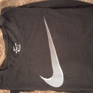 Nike Tee with Metallic Swoosh